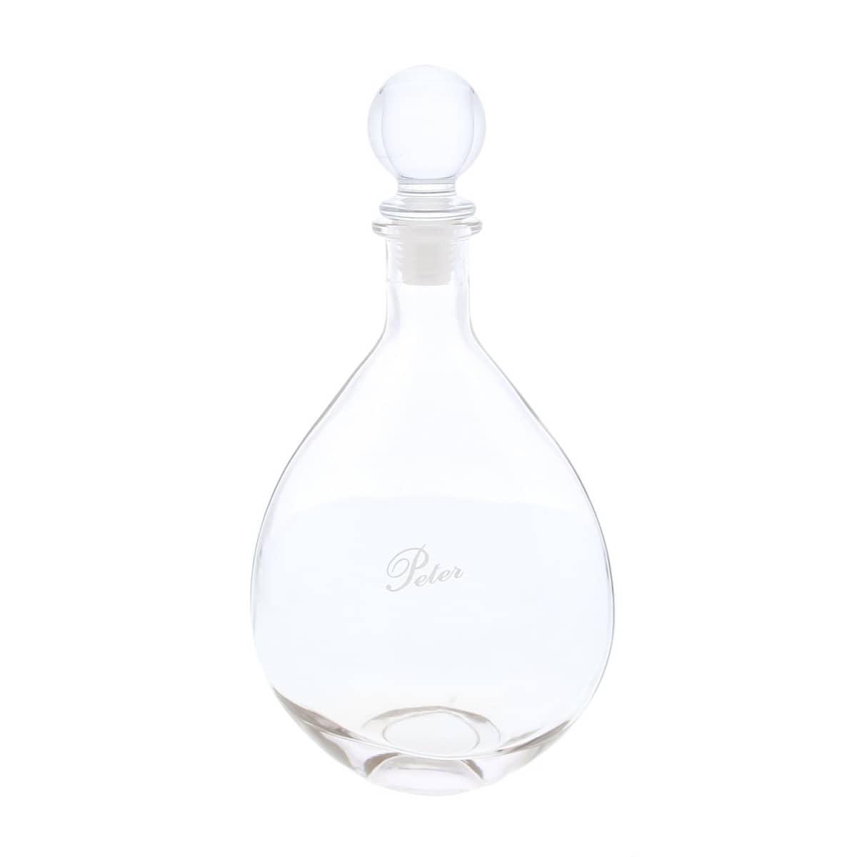 Glazen fles flacon 700ml PETER
